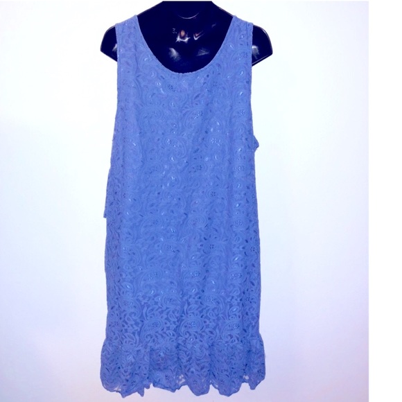 🌹🌹Pretty Angel Sequin Lace Dress Size L🌹🌹 - Picture 2 of 4